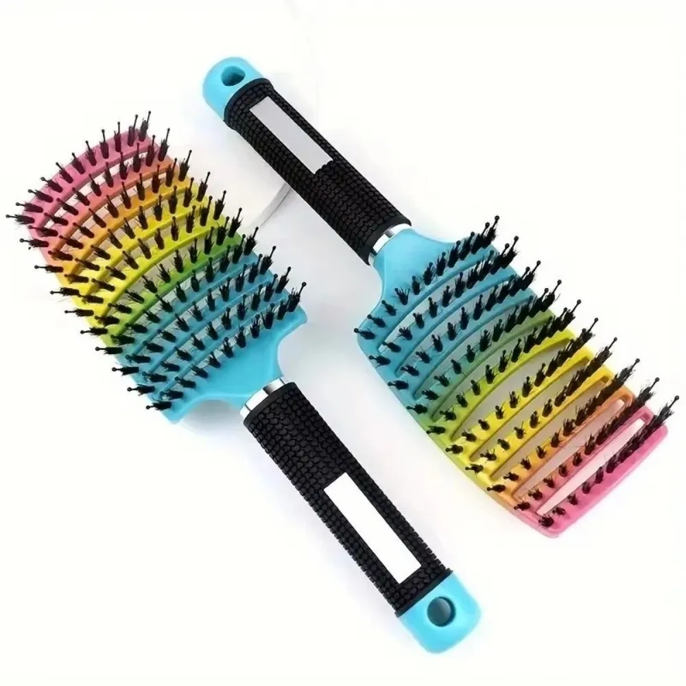 Wet Hair Use Magic Scalp Massage Hair Brush Curly Hair Design Styling Tool Hairdressing Tool Professional Detangling Tool