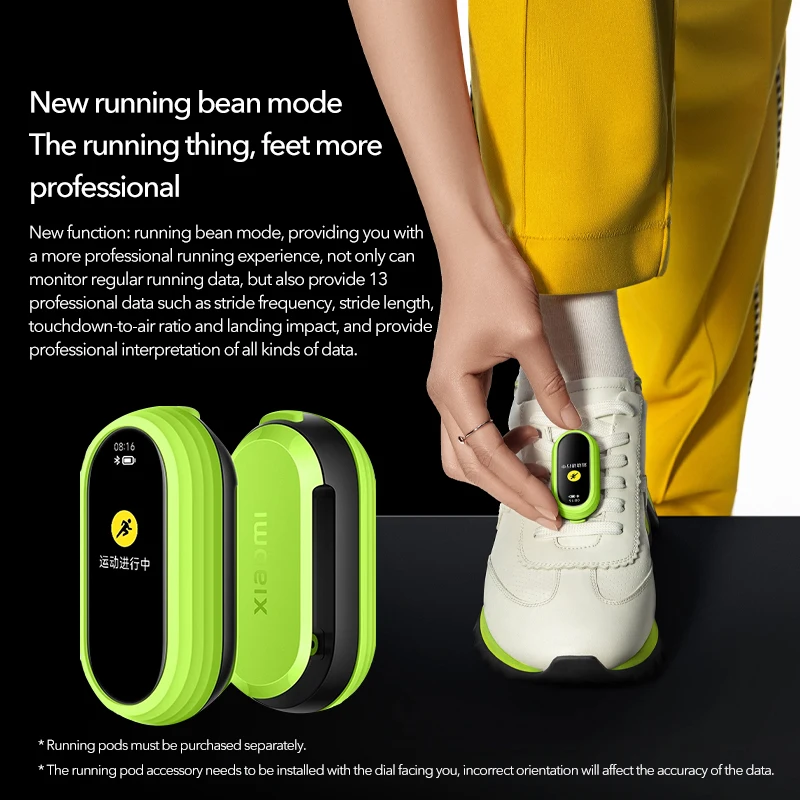In stock Global Version Xiaomi mi Band 8 1.62'' AMOLED Ultra Long Battery Life 16Days Smart Bracelet 150+ Sport Modes MI Band 3