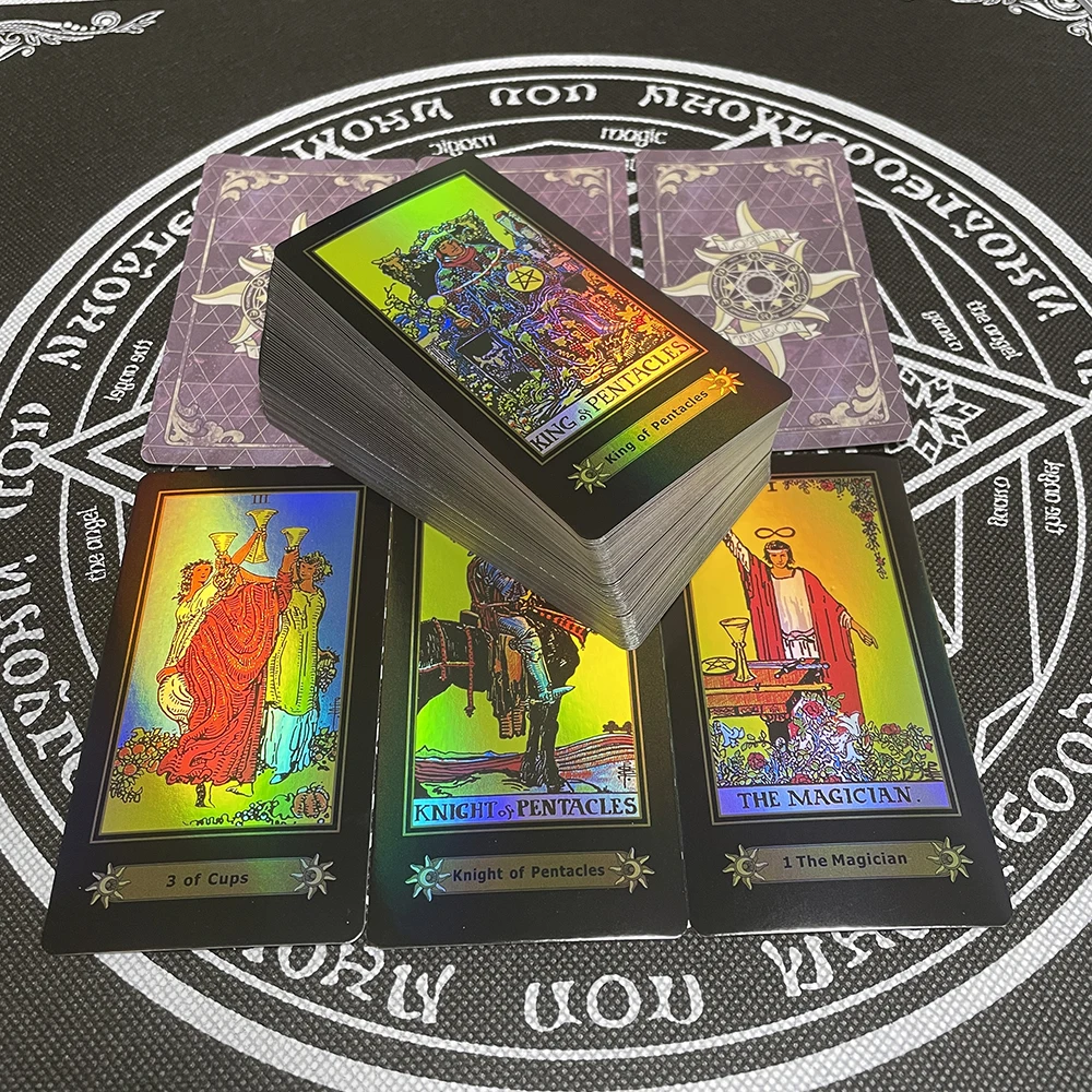 Jeu de Tarot holographique pour débutant – Le Temple Yogi