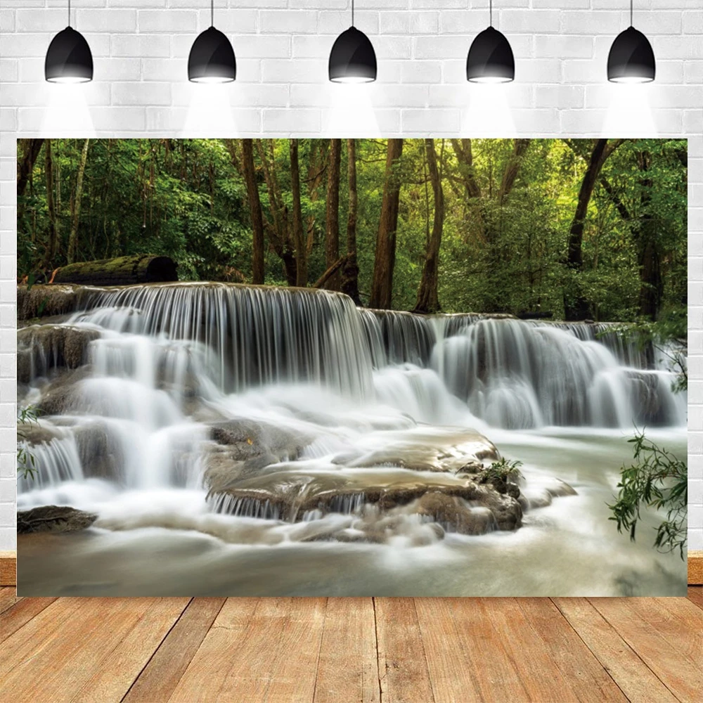 Tableau Sur Toile Tulup 140x70 Cm – Cascade Nature, Décoration Murale Moderne