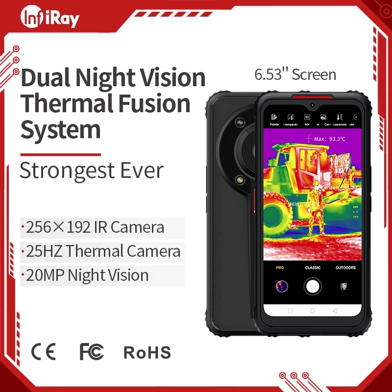 InfiRay Official PX1 Thermal Imaging Smartphones Rugged Smartphone
