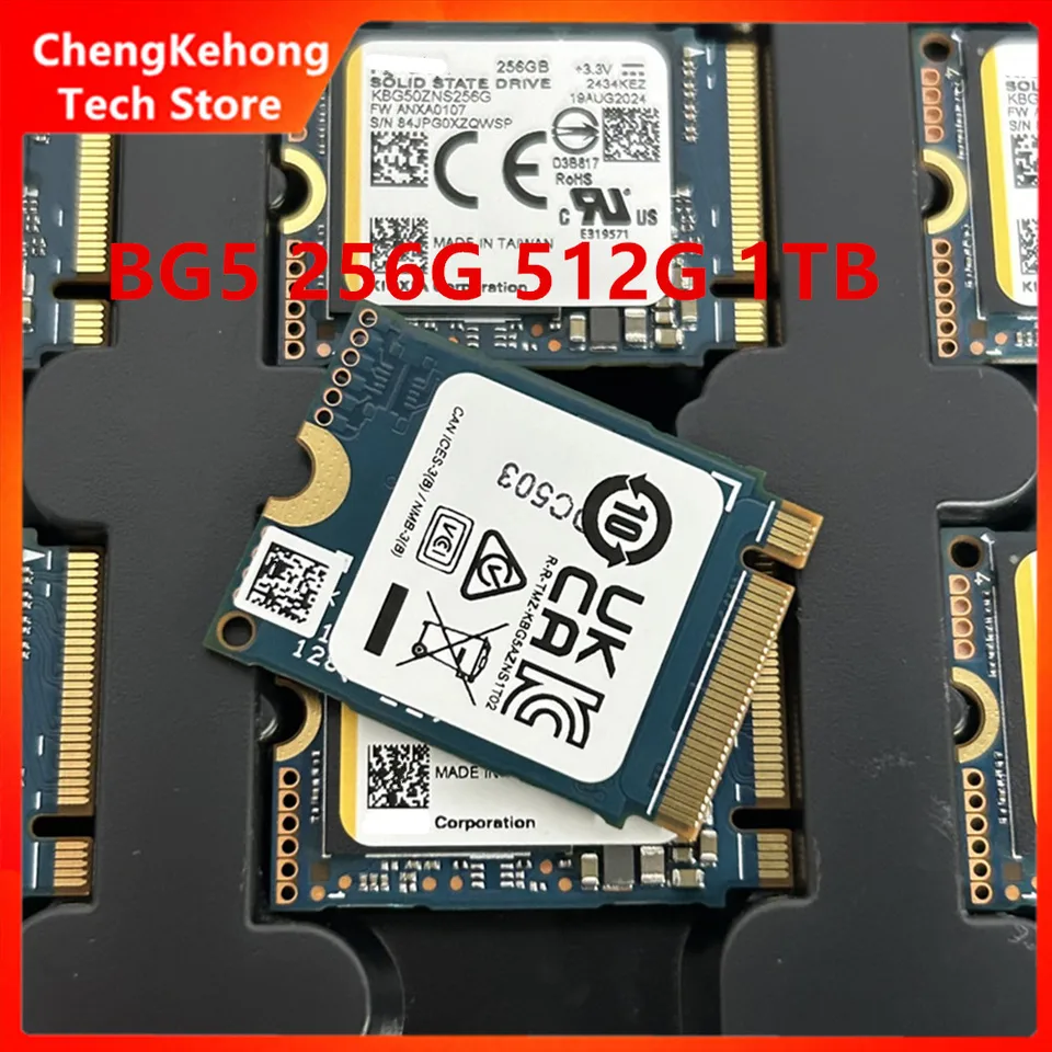 KIOXIA SSD BG5 BG6 2230 256GB 512GB 1TB NVMe PCIe4.0 M.2 ソリッド