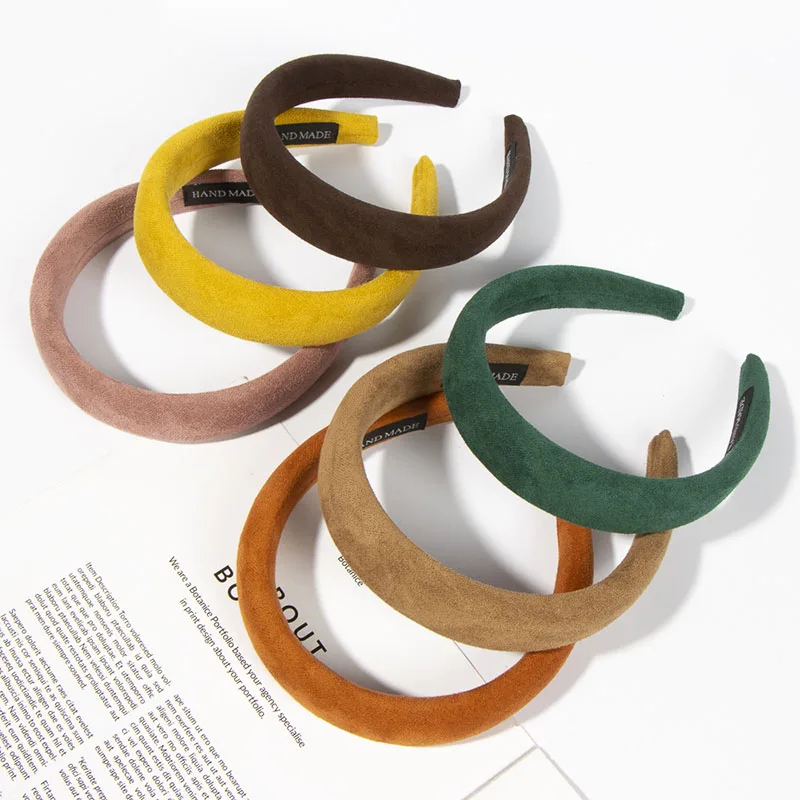 

Обруч для волос ярких цветов, 1 шт., Женская повязка на голову с широкими краями, хороший подарок, модные аксессуары для волос в Корейском стиле, новинка 2022