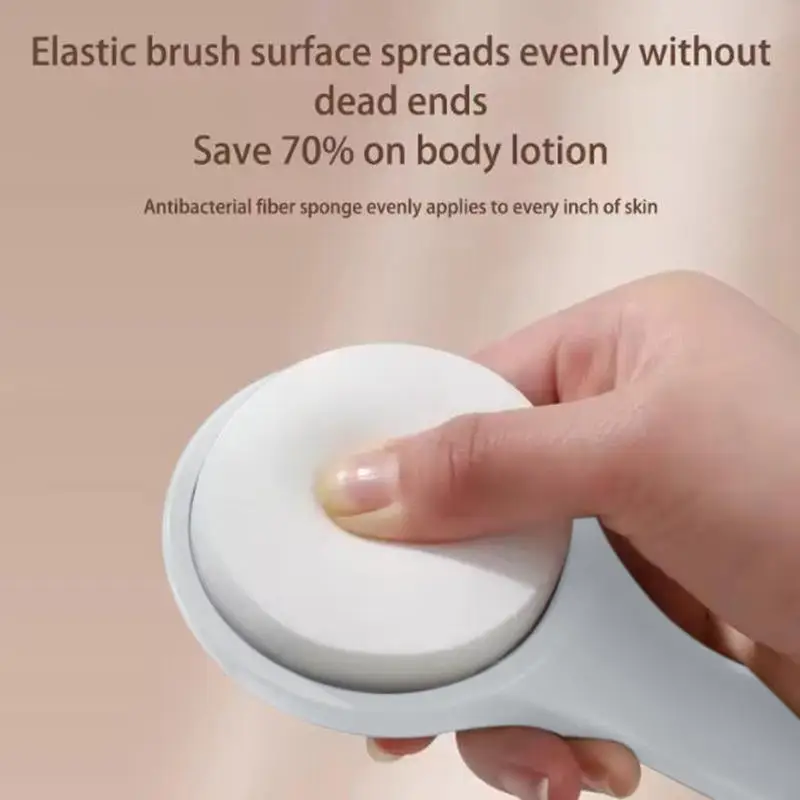 1Pc Multi-Function Lotion Sunscreen Ointment Applicator Long Handle Body Cleaner Shower Brush Sunscreen Beauty Back Applicator