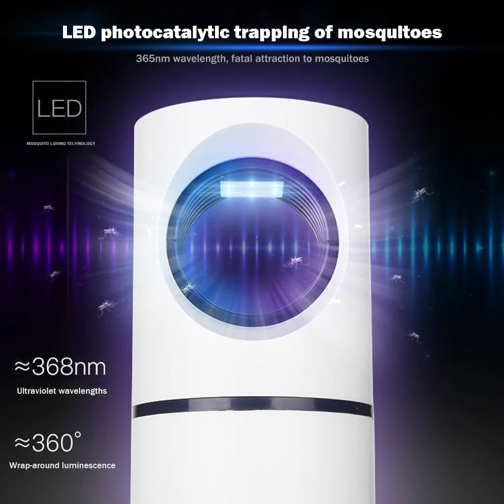 LED 전기 충격 모기 퇴치 램프, 안전한 모기 퇴치 장치, 가정 사무용품, 무해한 친환경
