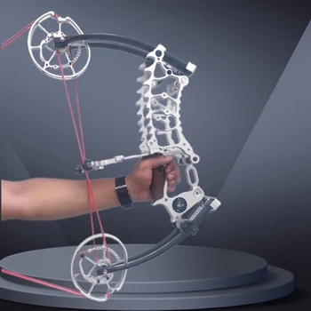 30-70Pound Compound Pulley Bow -Steel Ball - Outdoor Hunting and Shooting Practice Package Left Right Hand Hunting Bows 4