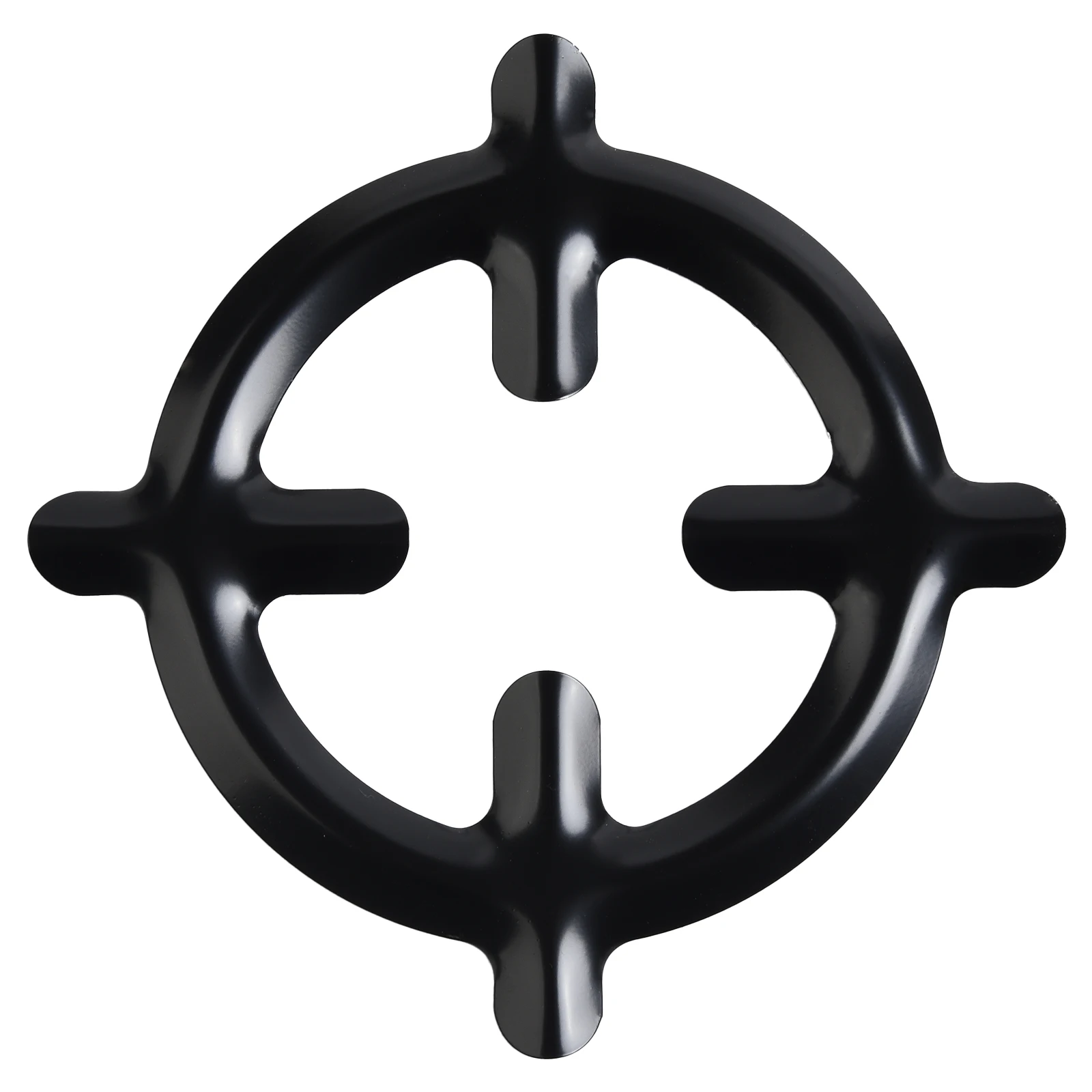 

1pc Four Feet Moka Pot Gas Shelf Iron Gas Stove Cooker Plate Kitchen Supplies Coffee Tools Cookware Accessories 16cmx12.5cm