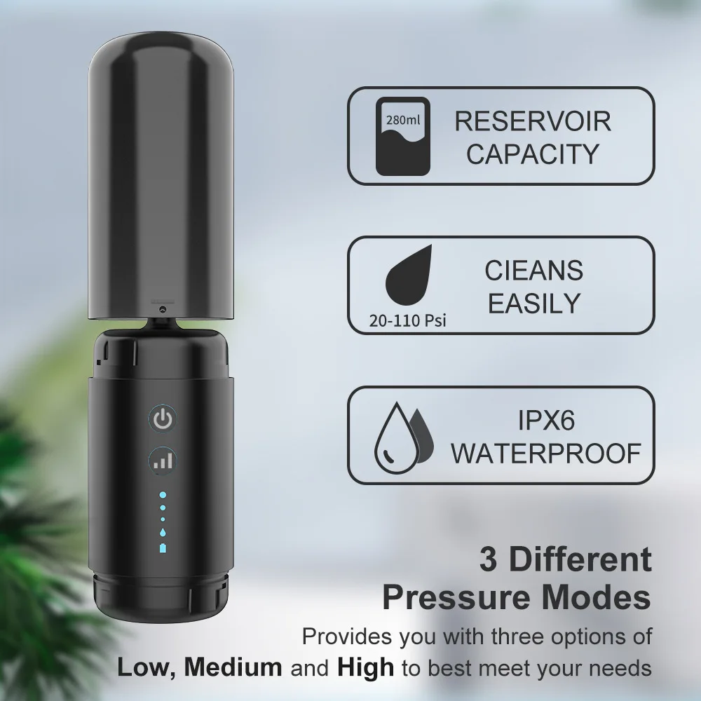 Ear Cleaner Ear Wax Removal Kit Rechargeable Water Washer Syringe with 4 Modes Ear Cleaning Irrigation Flushing For Adults Child 5