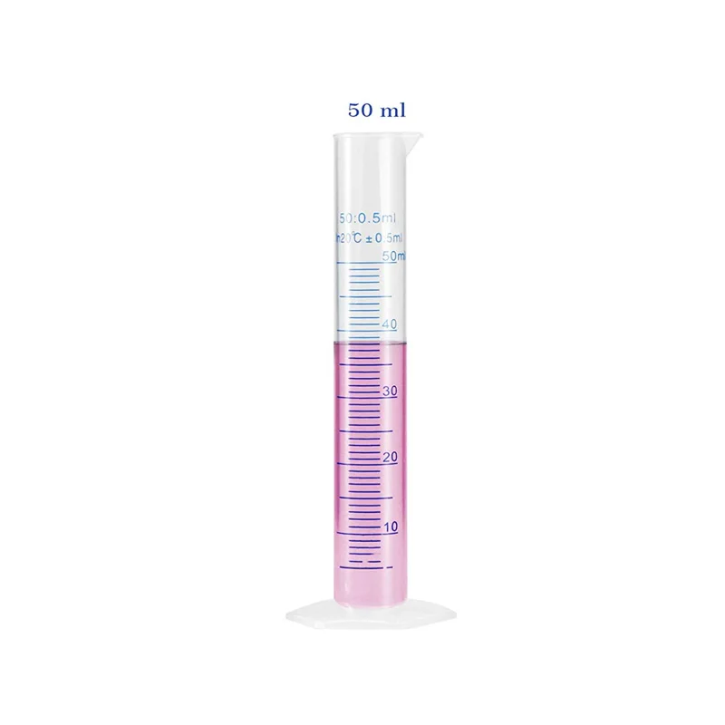 Transparent Plastic Graduated Cylinder