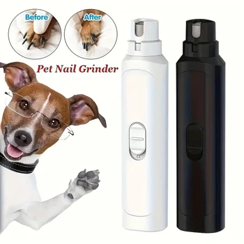 Se18fbc8352444027af1a23074e149781g.jpg Pet Nail Grinder Dog Cat Battery Model Nail Trimmer Large and Small Dogs Nail Clippers Pet Grooming Tools