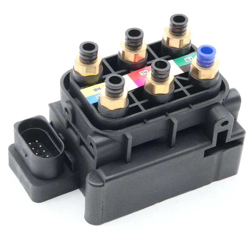7L0698014 7P0698014 95835890300 New AP01 Air Suspension Compressor Solenoid Valve Block for Audi Q7 Porsche Cayenne VW Touareg