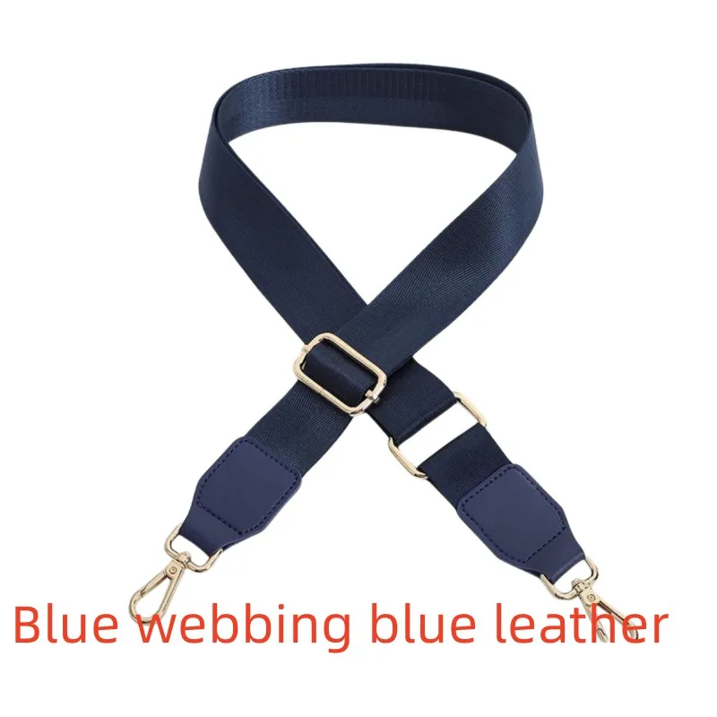 CrossBody O Bag Belt Adjustable Shoulder Bag Handle Woven Polyester Bag Shoulder Strap Solid Color Simple Shoulder Bag Handle