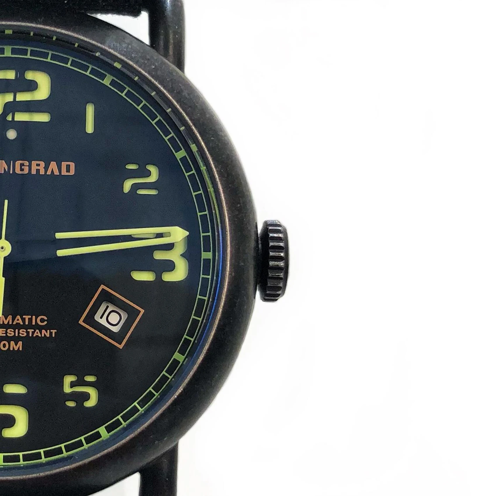Stalingrad Man's Watch Miyota8215 Mechanical Wrist Watch 42mm Sapphire Luminous Relogio 100m Waterproof