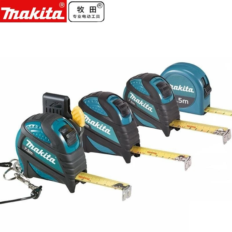 

Makita 3.5m/5.5m/7.5m/10m Measuring Tape Measure Multifunctional Household Woodworking Portable Measuring Tool