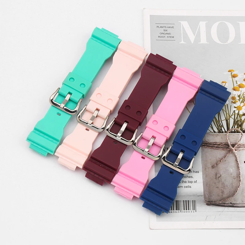 Watch Accessories Resin strap case for Casio G-Shock Gma-s110 s120 s130 s140 Outdoor sports waterproof watch strap Watchband