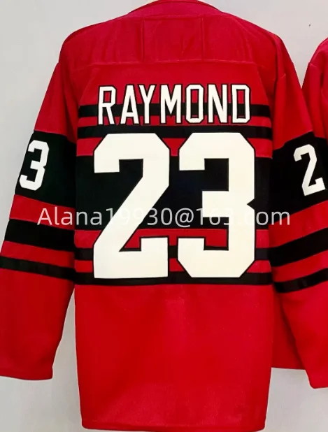 사용자 정의 아이스 하키 스티치 저지 이름 번호 Dylan Larkin Patrick Kane Lucas Raymond Seider DeBrincat Howe Yzerman Jerseys