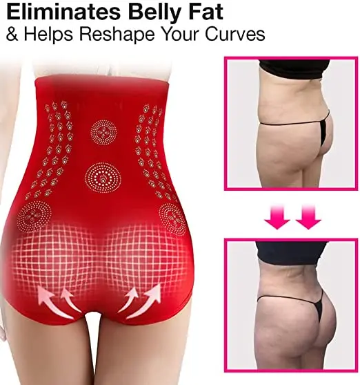 Slimming Waist Shapers Ion Fat Burning Shaper Tummy Control Shapewear Trainer Underwear Women Panties Buttock lift Body Shaper shapewear panties