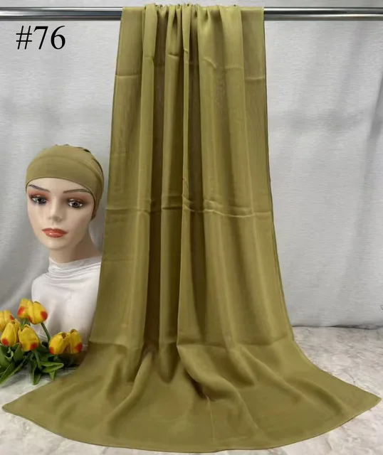 107036-213b1c.jpg Mini Hijab Modal avec sous-bonnet – Ensemble Basique Extensible, Foulard Fin et Respirant, Protection Solaire, Voile 165*50cm