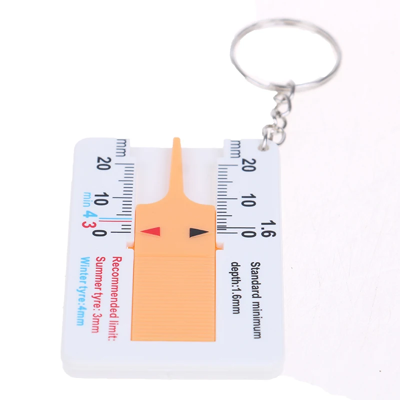 0-20MMAuto Tyre Tread Depth Gauge Caliper Car Tyre Tread Depth Depthometer Gauge CaliperTire Wheel Measure Tools 1PC tyre tread depth gauge