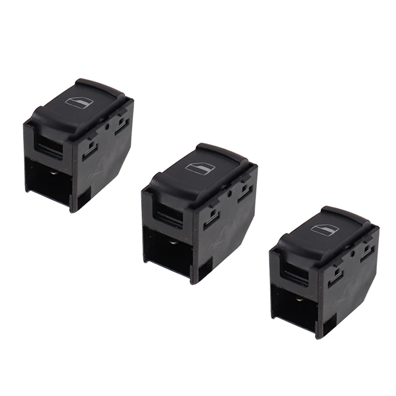 

3Pcs Electric Side Window Switch Button For Golf MK4 Jetta Passat B5 SKODA OCTAVIA 1996-2010 3B0959855 3B0 959 855