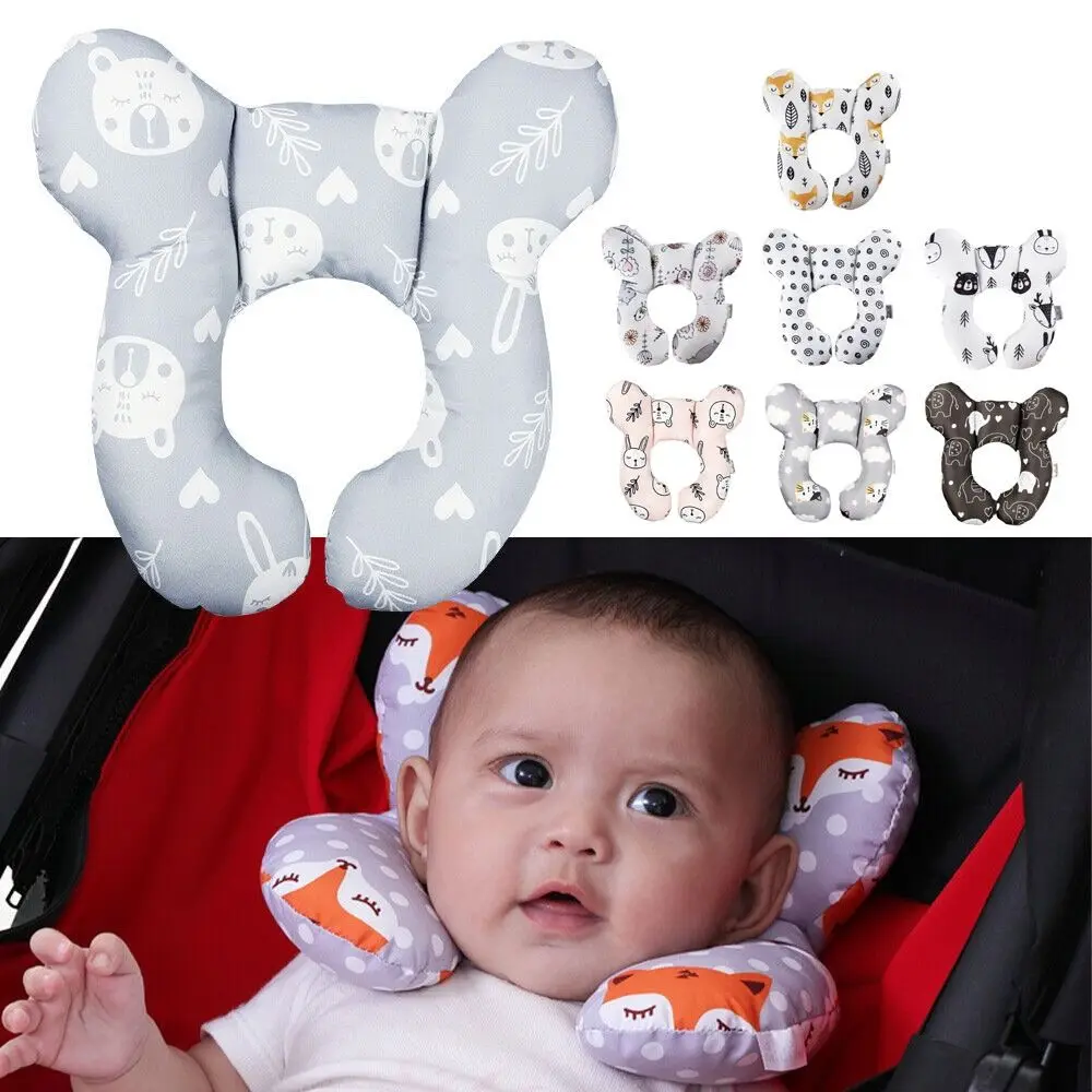 

Travel Baby Stroller Pillow Neck Support Head Protection U-shaped Pillow Stroller Accessories Polyester Fiber