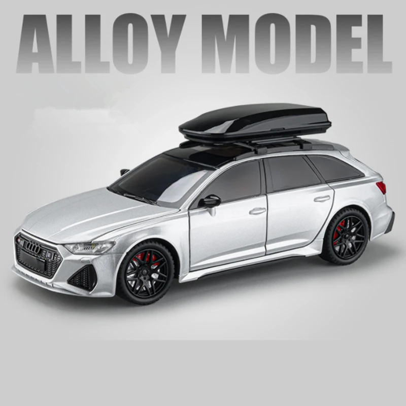 1/24 Audi RS6 lega Avant Station Wagon modello di auto diecast giocattolo  in metallo modello di auto sportiva simulazione suono e luce giocattoli per  bambini regali - AliExpress