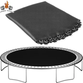 Replacement Trampoline Mat High-Elastic PP Weather-Resistant Mat Safely Jumping Pad Fits 8FT/10FT Round Trampolines Frame