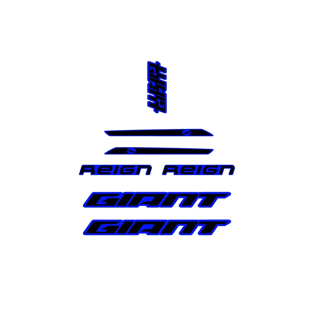 Adesivi Compatibili Star Sam Bike Giant Kingdom Contorno Mod-2 1 Cmt