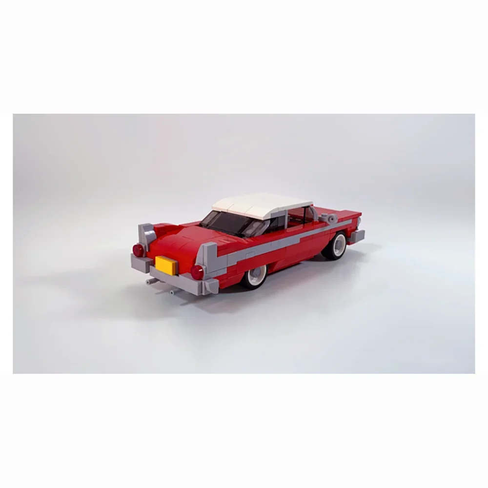345PCS MOC Speed Champions 1958 Plymouth Fury Sportscar
