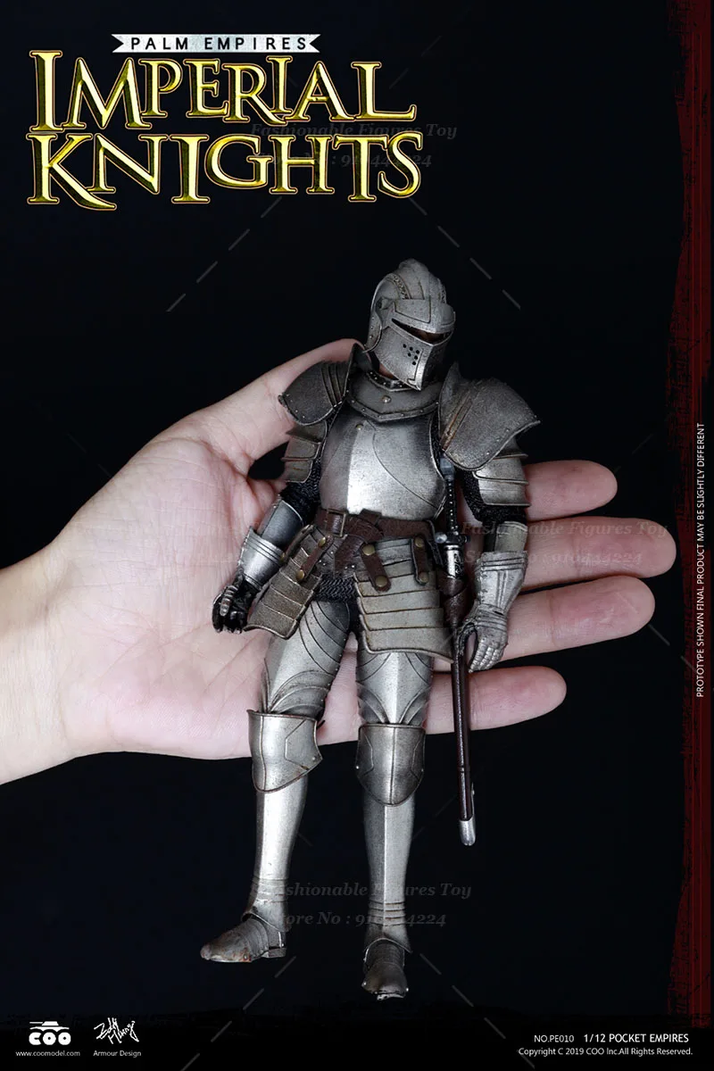 COOMODEL 1/12 Men Soldier Palm Empire Knight Gothic Heavy