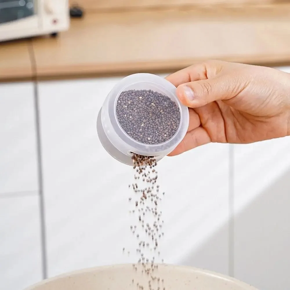 Magnetic Seasoning Box with Lid Multi-purpose Ingredient Storage Box Wall-mounted Magnetic Spice Box Spice Jars Seasoning Tools 5