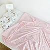 Baby Blanket Winter Soft Fleece Newborn Stroller Cover Comfortable Quilt Infant Bedding Swaddle Wrap Thicken Children's Blanket 6