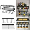 Wall Mounted Power Tool Organizer Holder Heavy Duty Utility Storage Rack for Battery Powered Hand Tools Cordless Drill Rack 1