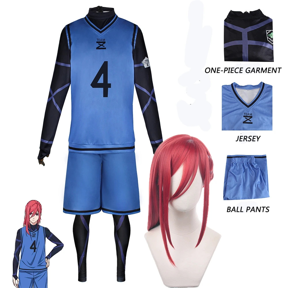 Blue Lock Isagi Yoichi Chigiri Hyoma Bachira Meguru Soccer Uniform Cosplay Costume