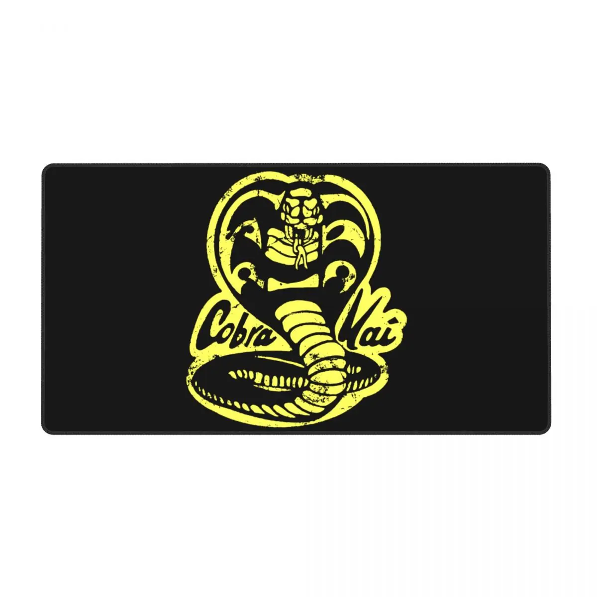 Игровой коврик для мыши Cobra Kai Karate черный резиновый геймеров | Компьютеры и офис