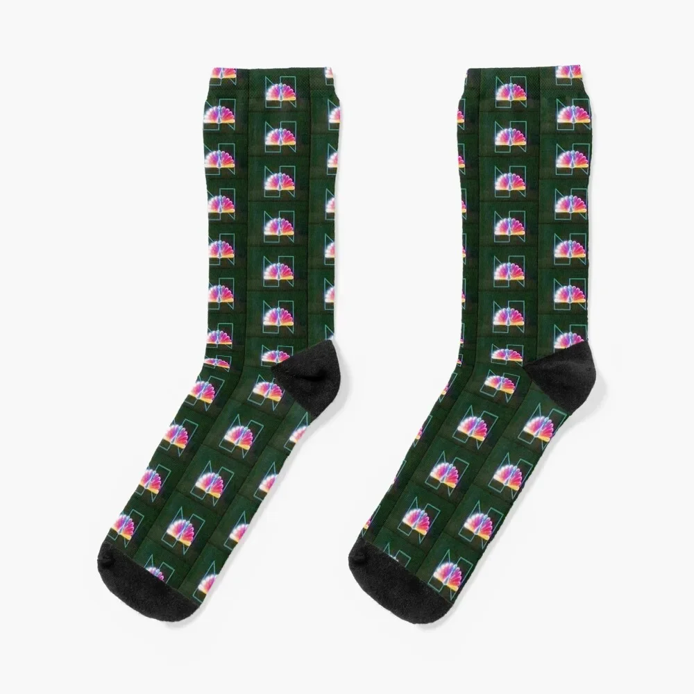 NBC logo 1978 Socks moving stockings gift sports stockings luxe Men Socks Women's