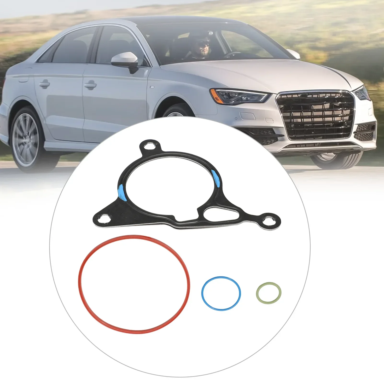 Electric Vacuum Pump Car Vacuum Pump Reseal Rebuild Kit for VW & Aud A3 A4 A5 A6 Q5 Q7 1.8T 2.0T TSI/TFSI