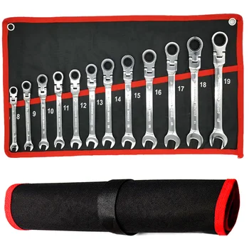 Flex Head Ratchet Wrench Set 1