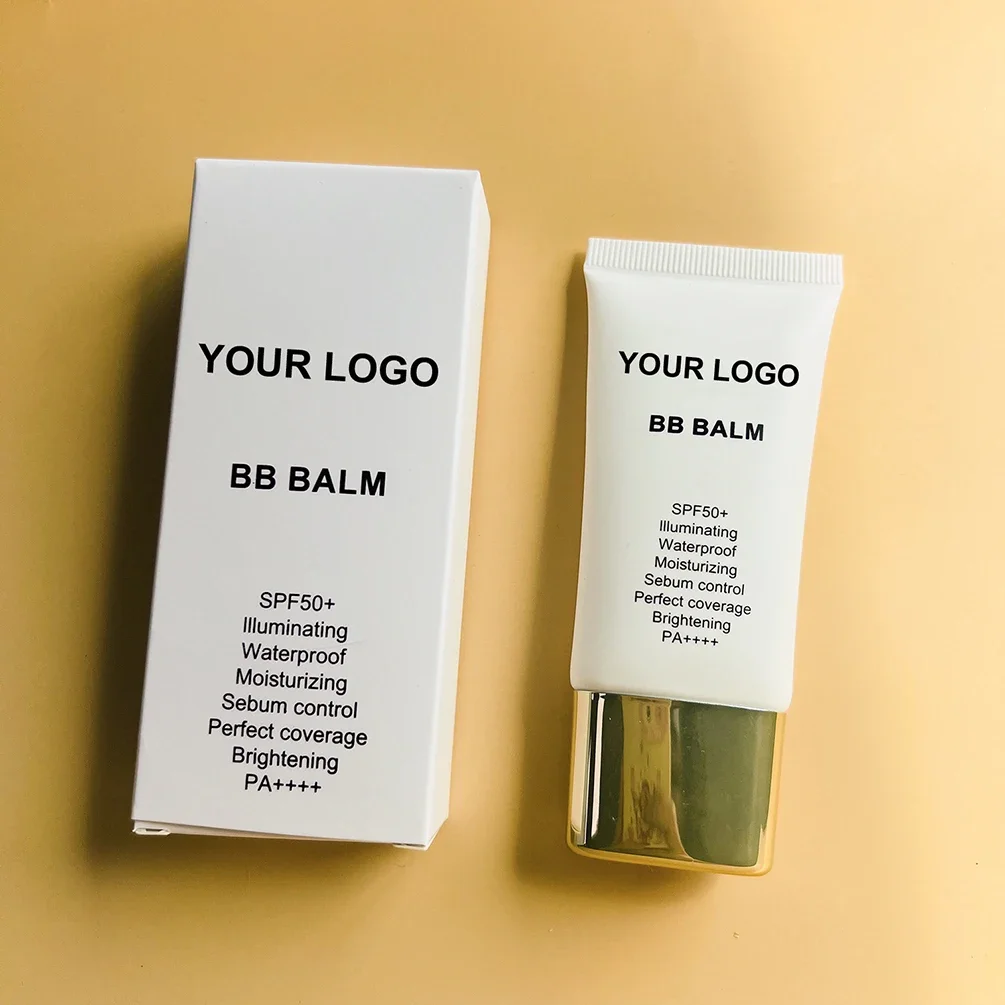 Moisturizing BB BALM Protective Lotion Private Label Face Primer Long-lasting Waterproof Brighten Custom Logo Wholesale Makeup 3