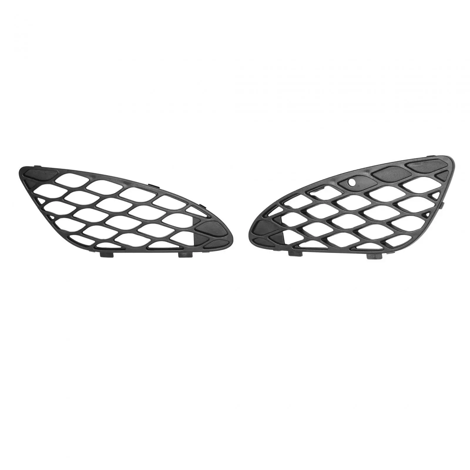 

Car Front Grille Grill, Grille Front Mesh Vent, Easy to Install Black Exterior Accessories Professional Replacement Accessory