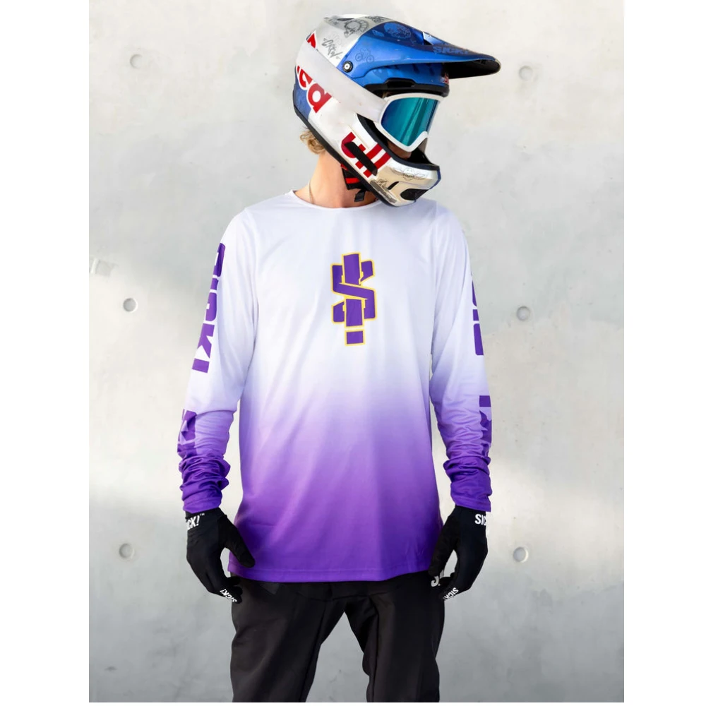 HULG Men's MTB Jersey Long Sleeve, Downhill