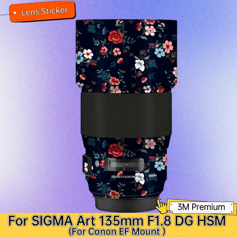 

Для SIGMA Art 135 мм F1.8 DG HSM для Canon EF Mount наклейка на рассеиватель Защитная Наклейка виниловая пленка защита от царапин