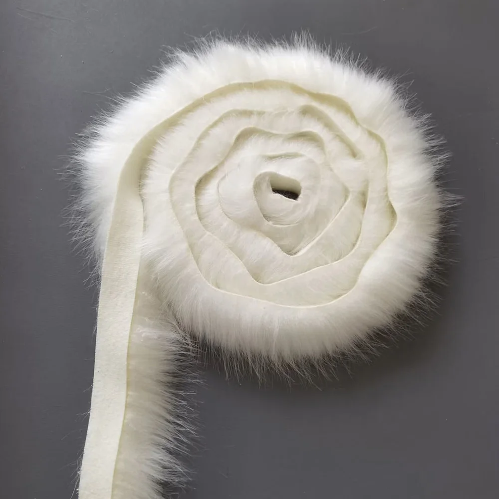 Fur Fabric Trim Clothes Accessories Artifical Thickened