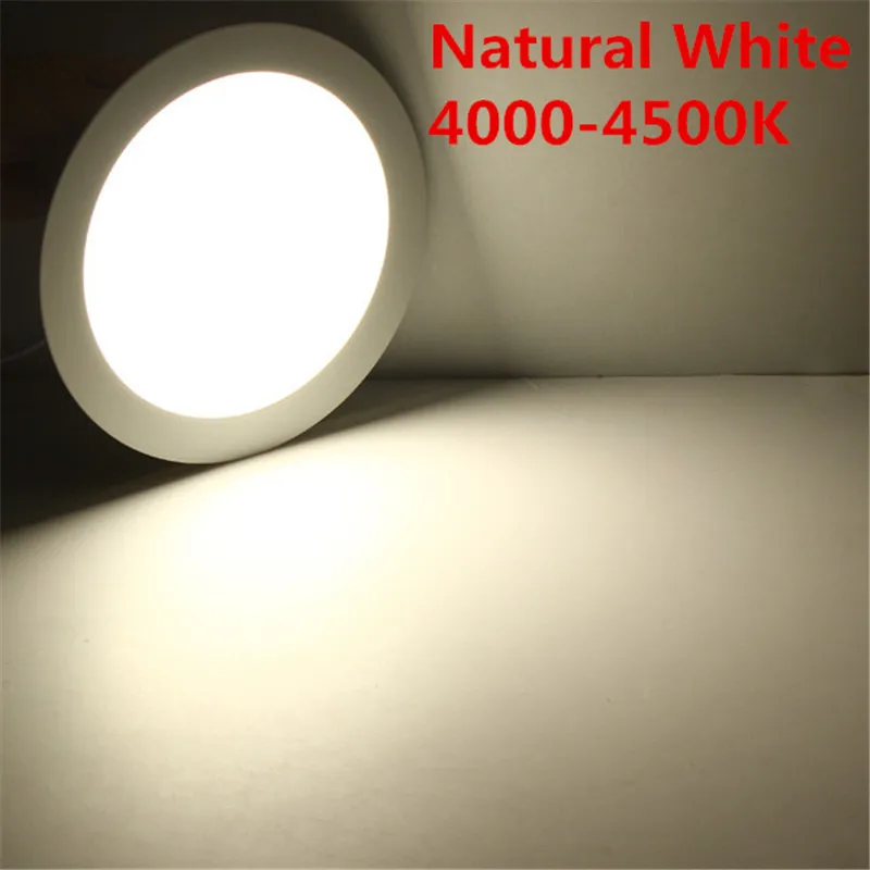 12V 24V Input LED Downlight Recessed Ceiling Light LED Panel Light with Driver Aluminium WW-3000K NW-4000K CW-6000K