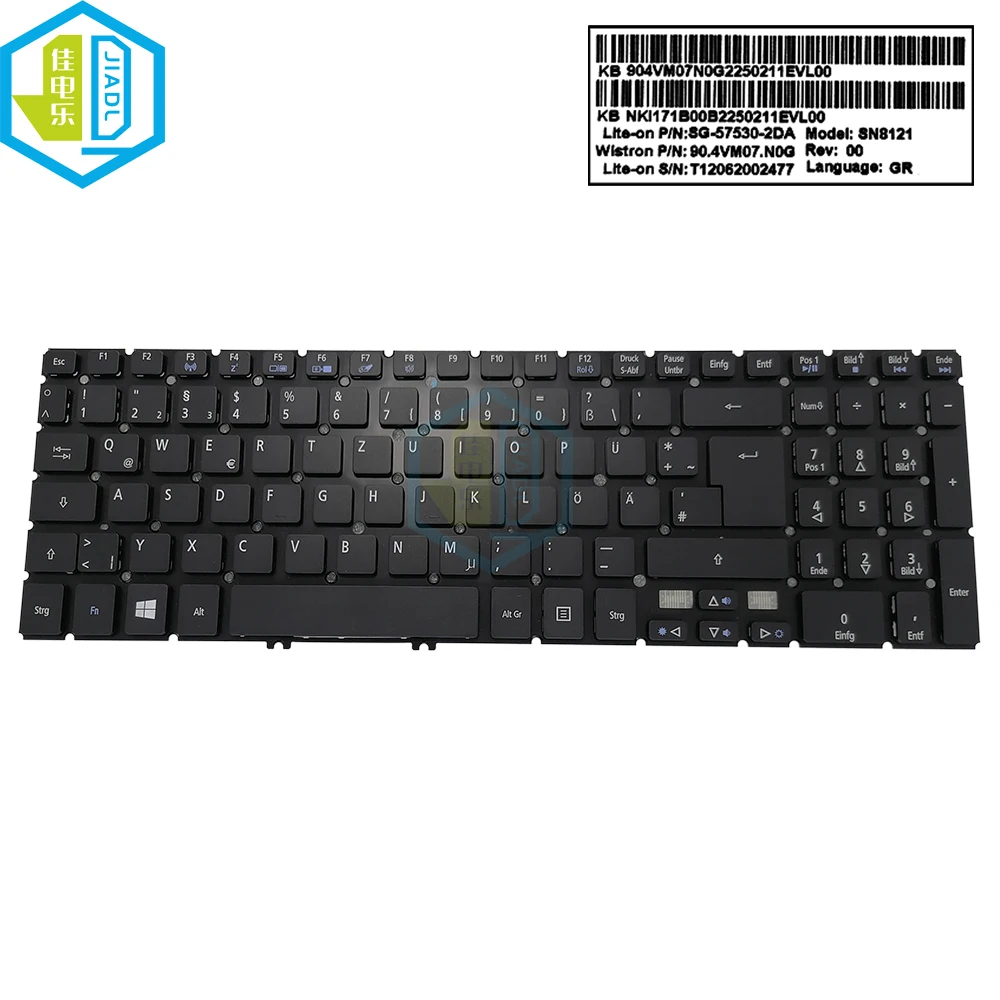 

Немецкая русская клавиатура, французская AZERTY клавиатура с подсветкой для Acer Aspire V5-531 V5-551 V5-552 V5-571 573 V5-572