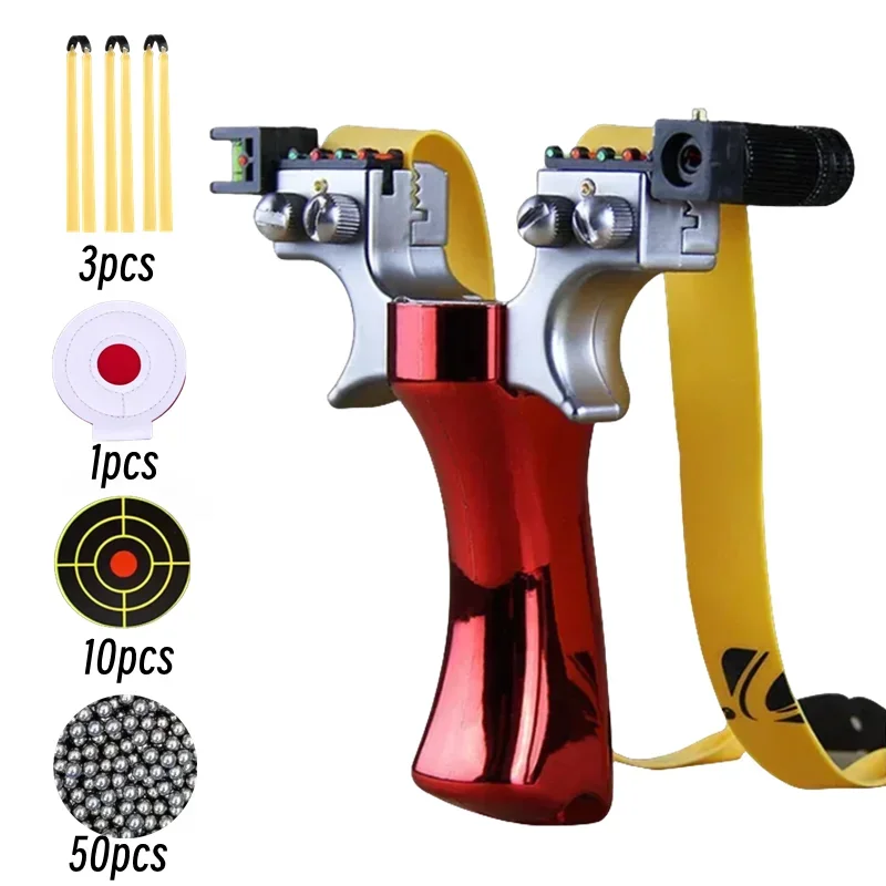 Double Spiral Four Color Fast Compression Outdoor Toys Rubber Band with Target Paper Exercise Package slingshot rubber band
