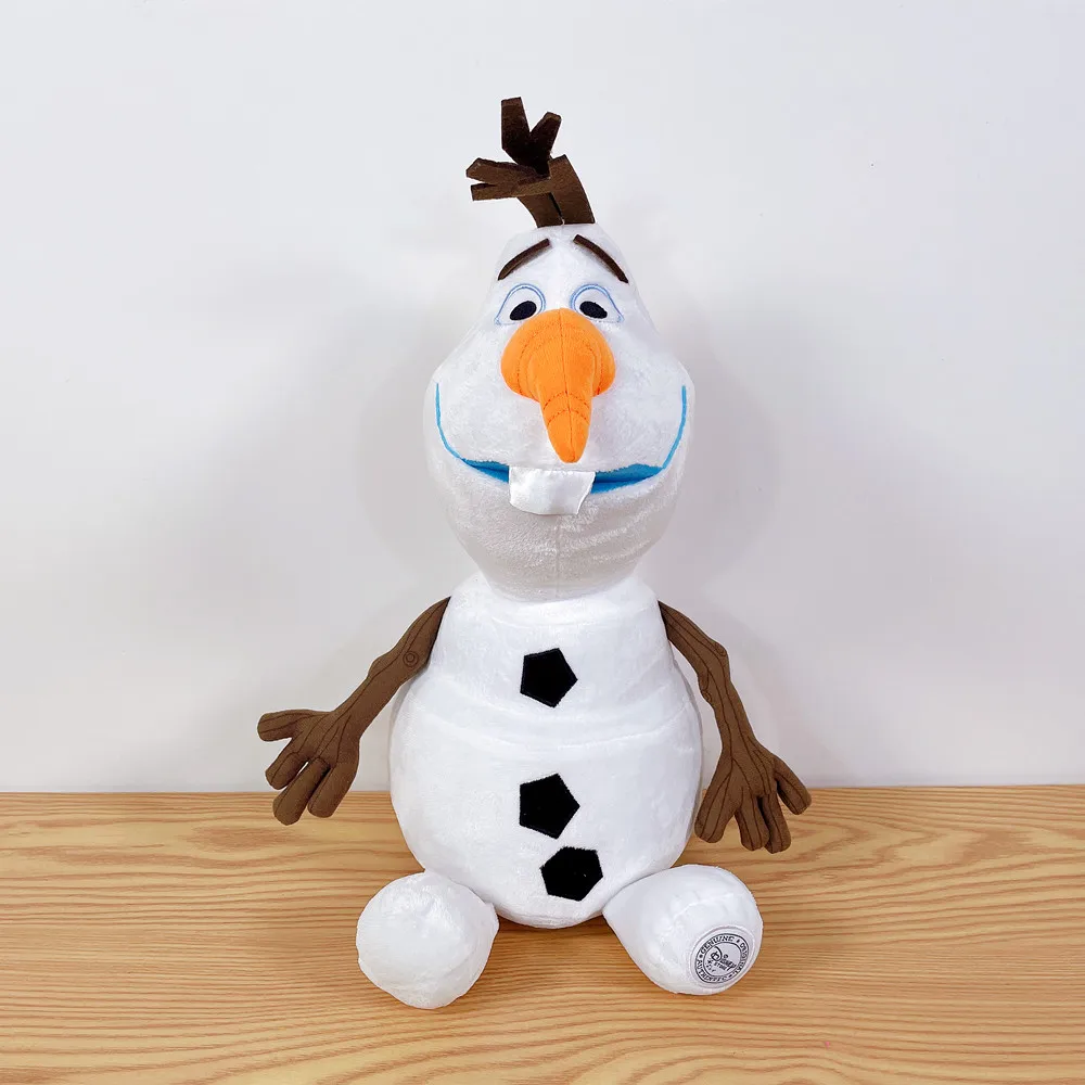 Kawaii 23/30cm olaf peluche peluche olaf poupée elsa anna bonhomme