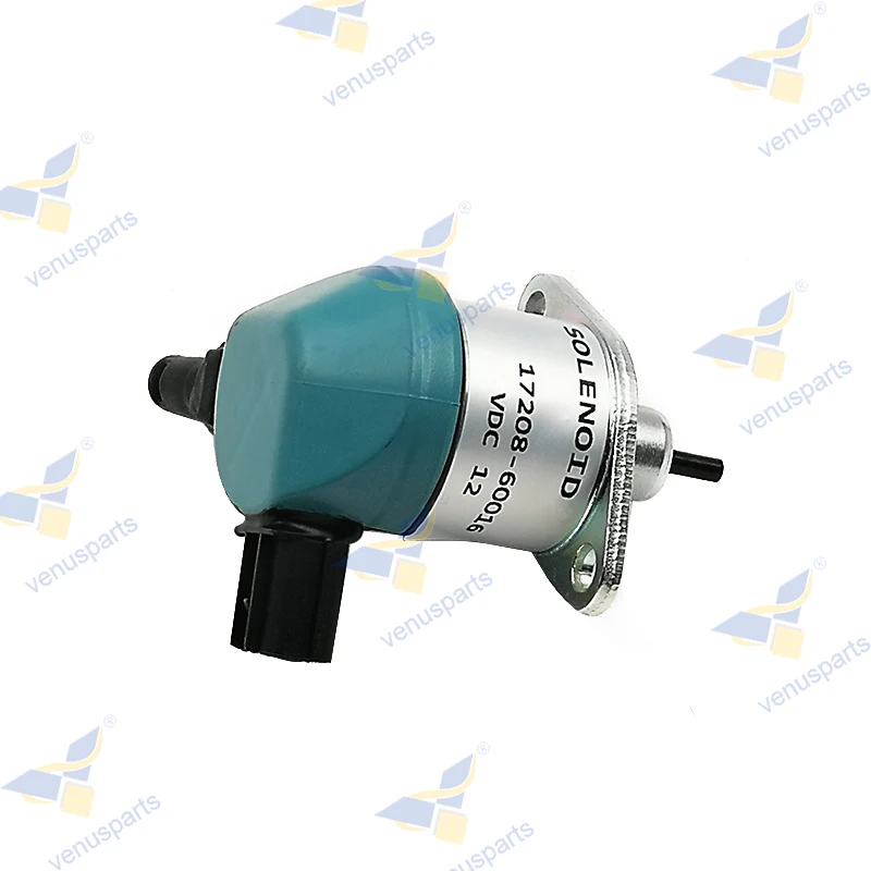 

D905 D1005 D1105 Shut Off Solenoid Valve For Kubota V1205 V1305 V1505 Fuel Stop Solenoid 12V 17208-60010 17208-60015 17208-60016