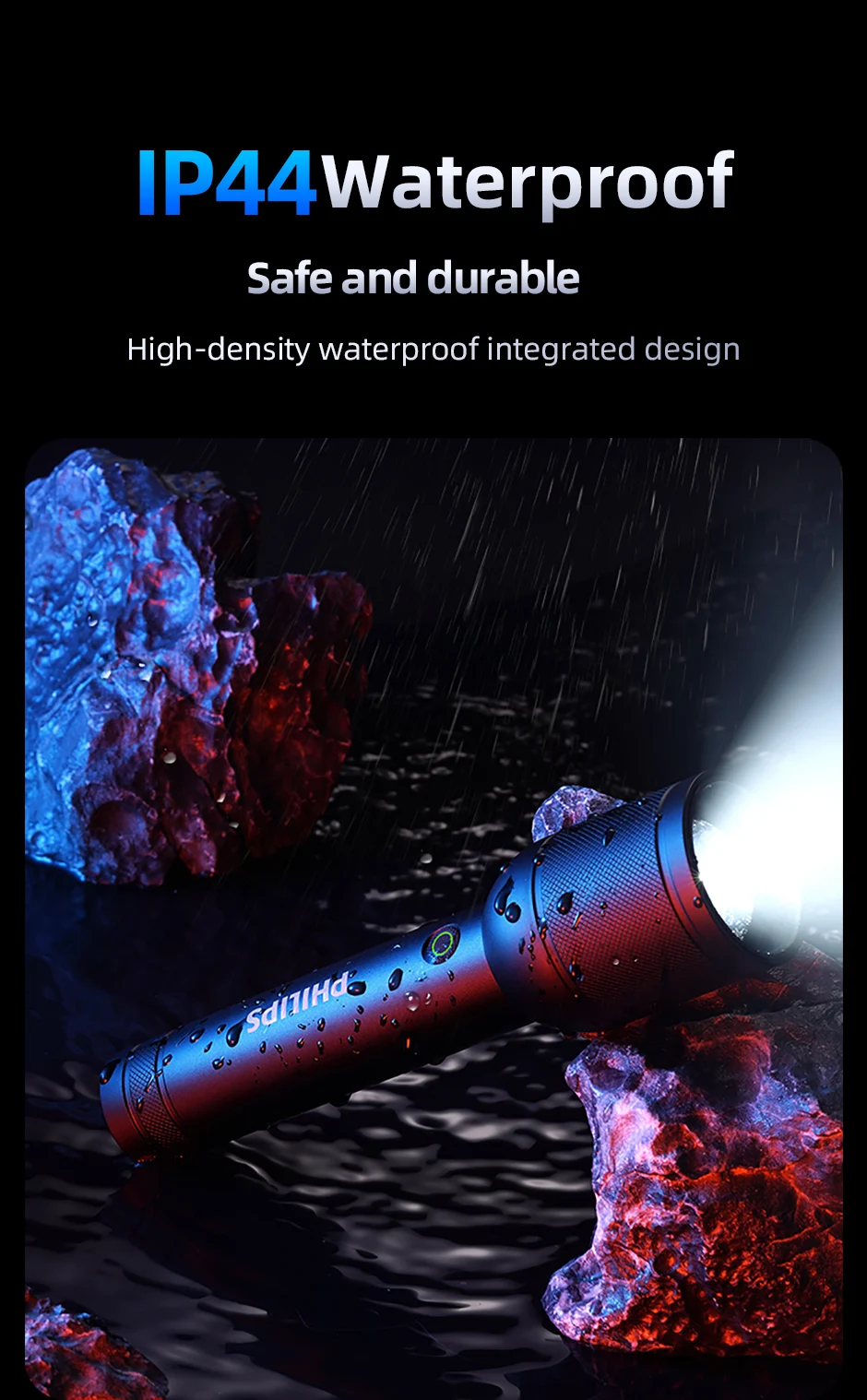 Philips SFL8168 Compact Powerful Bright LED Flashlight description image 11