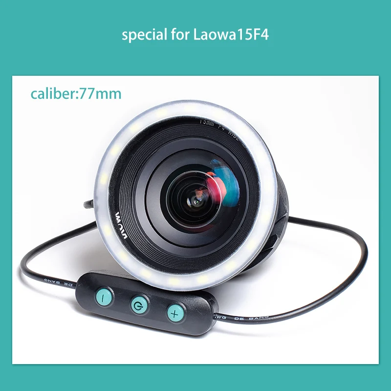 Macro photography annular Focusing lamps Laowa60mm25F2.8 Bubble ghost Wide angle fluorescence Macro ring LED flash 46495267